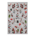 Christmas Cartoon Nail Art Stickers