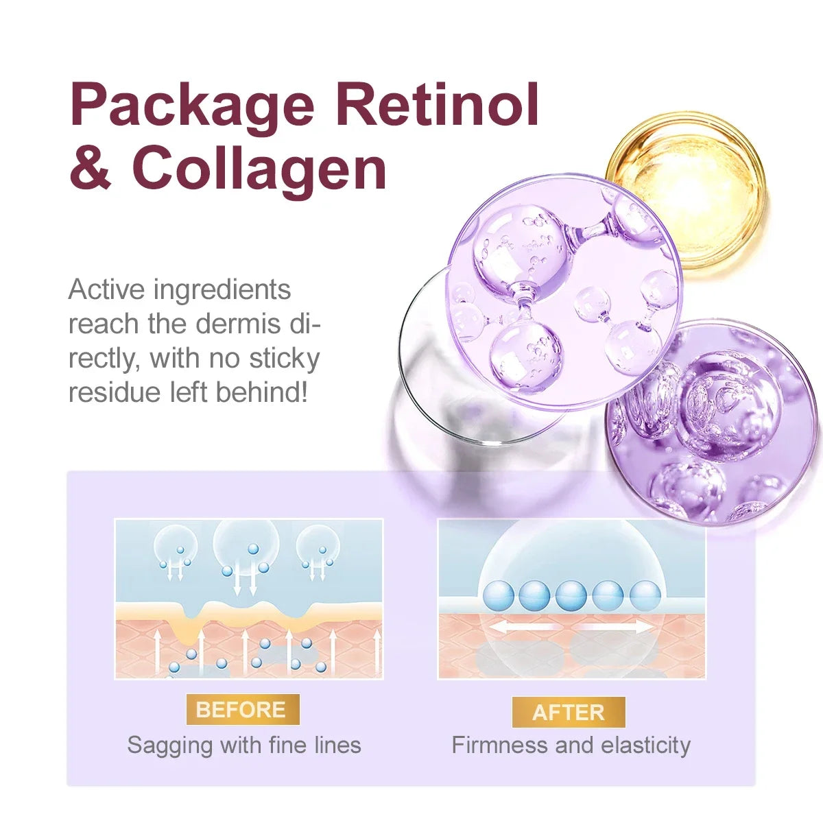 Anti-Wrinkle Retinol Facial Serum for Smooth & Firm Skin