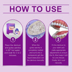 Temporary Silicone Denture Reliner and Teeth Whitening Set