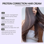 Protein Hair Straightening and Smoothing Repair Cream
