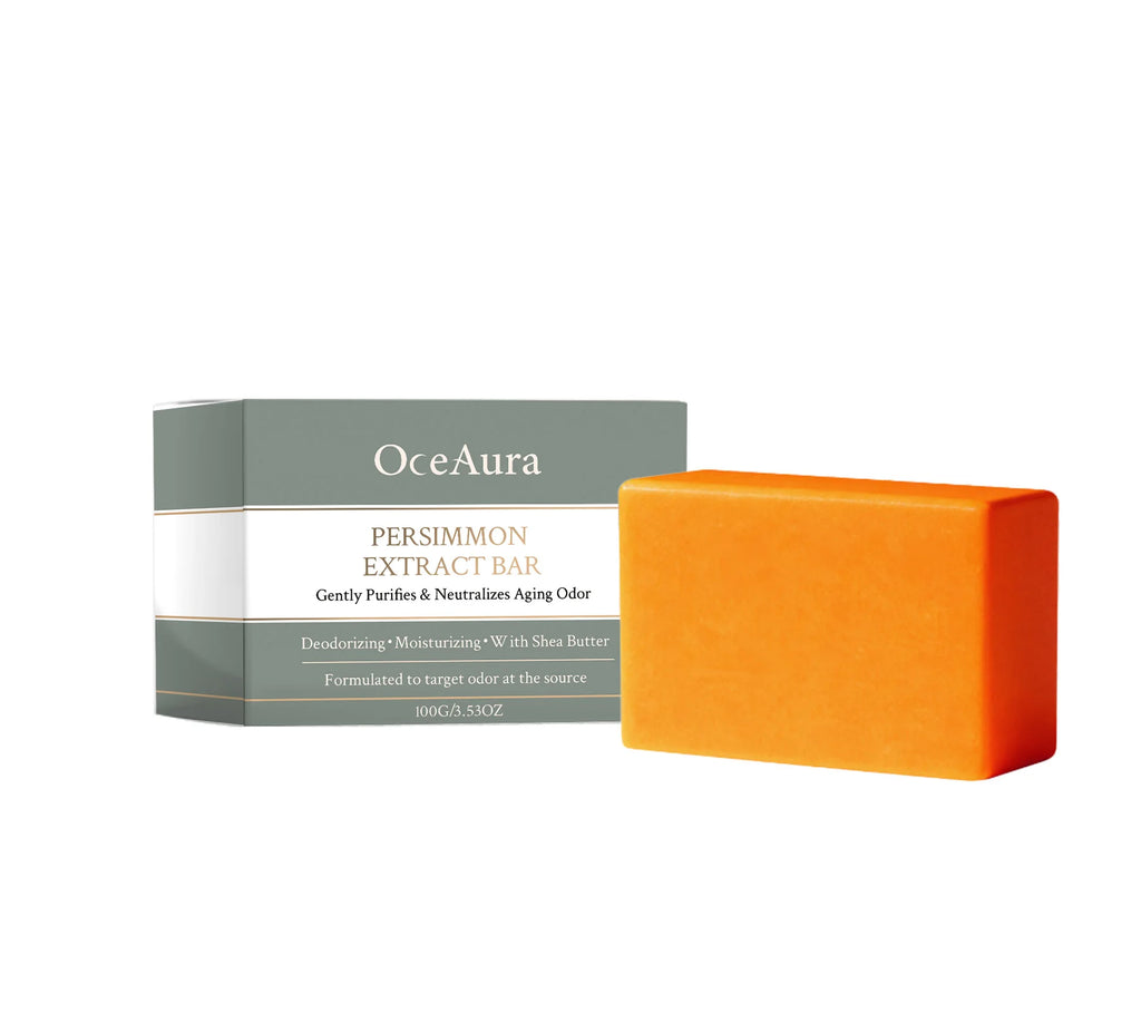 Persimmon Extract Deodorizing Body Soap for Aging Odor