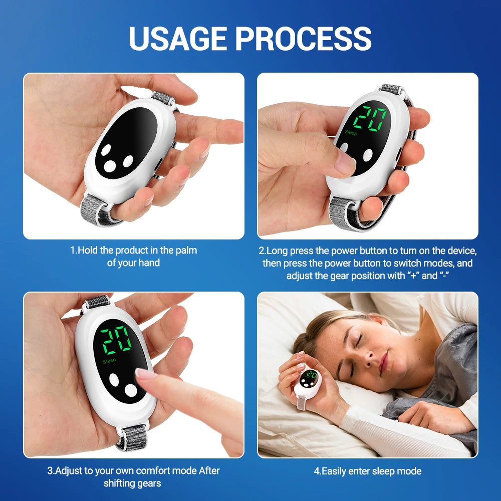 Microcurrent Sleep Aid and Anxiety Relief Device