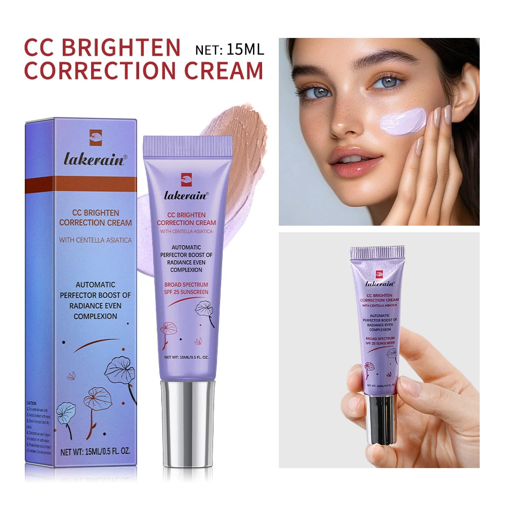 Color Correcting CC Cream Primer for Even Skin Tone and Radiance