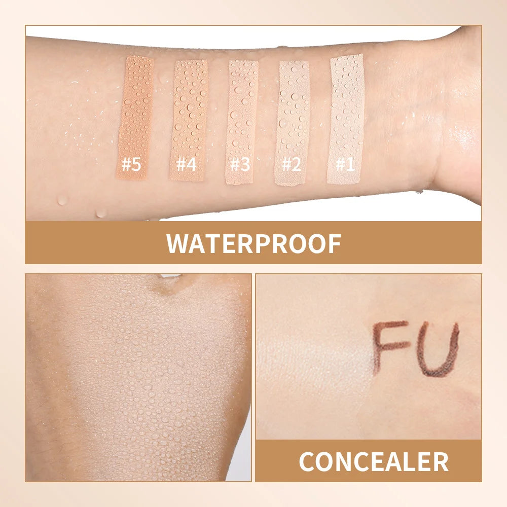 Matte Foundation Stick with Built-in Blending Brush