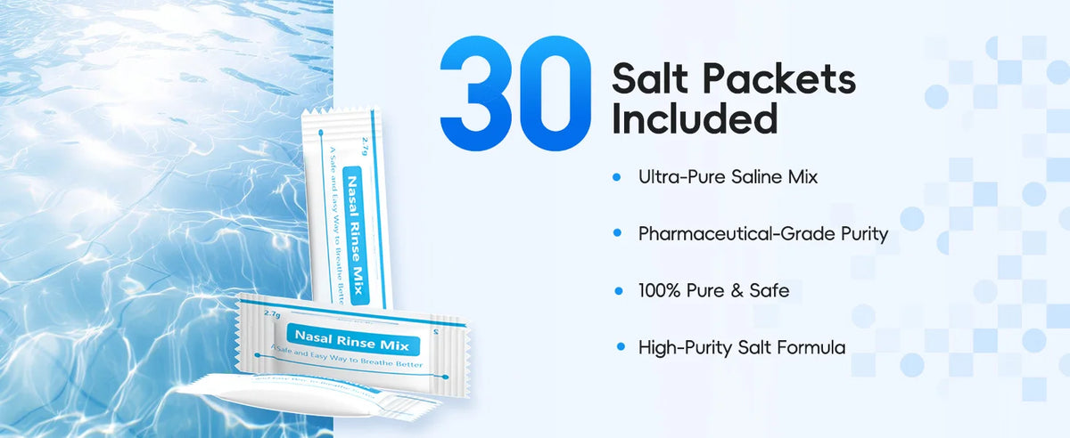 Electric Nasal Irrigation and Oral Care Cleaning Kit