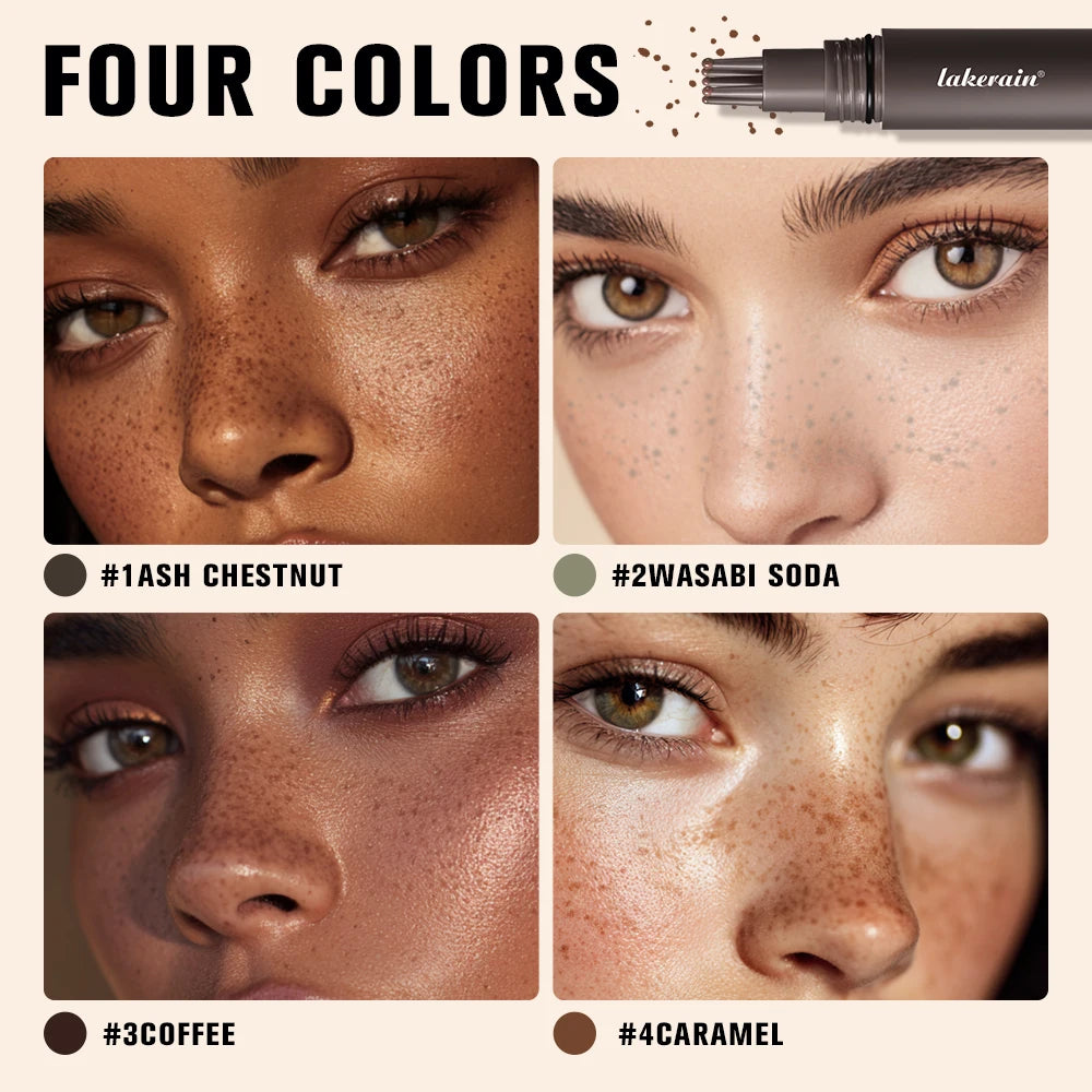 Waterproof Natural Looking Freckle Stamp Makeup Pen