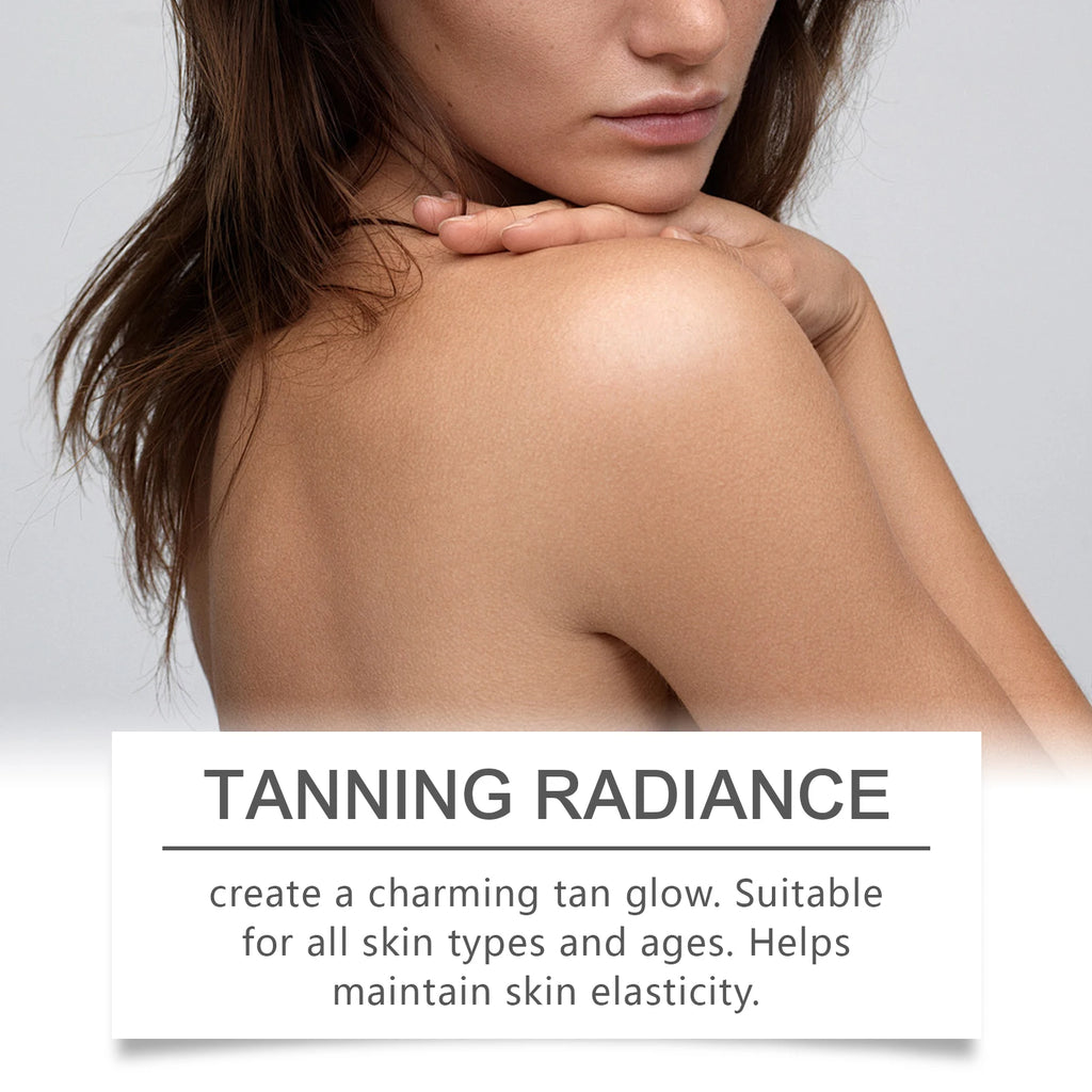 Coconut Oil Dark Tanning Body Oil for Deep Bronze Glow