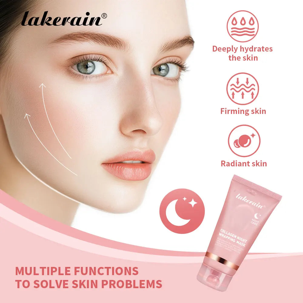 Collagen and Turmeric Overnight Peel Off Facial Mask Duo - 2