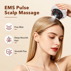 Electric Scalp Massager and Essential Oil Applicator Comb
