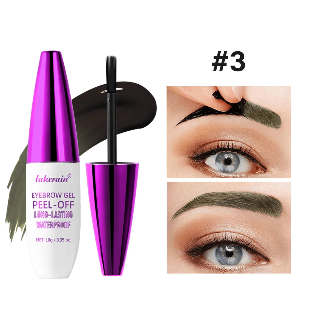 Waterproof Peel-Off Eyebrow Tint Gel