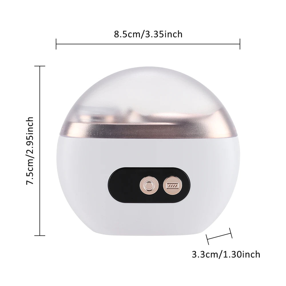 Electric 2-in-1 Nail Trimmer and Grinder with LED Display