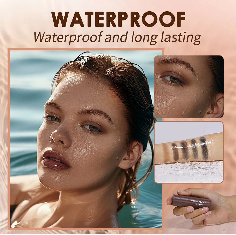 Waterproof Hairline Shadow Powder and Root Cover Up Stick