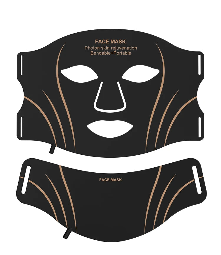7-Color LED Face and Neck Rejuvenation Mask