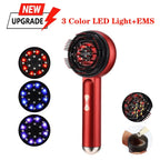 Electric Scalp Massage Comb with Red Light and Liquid Applicator