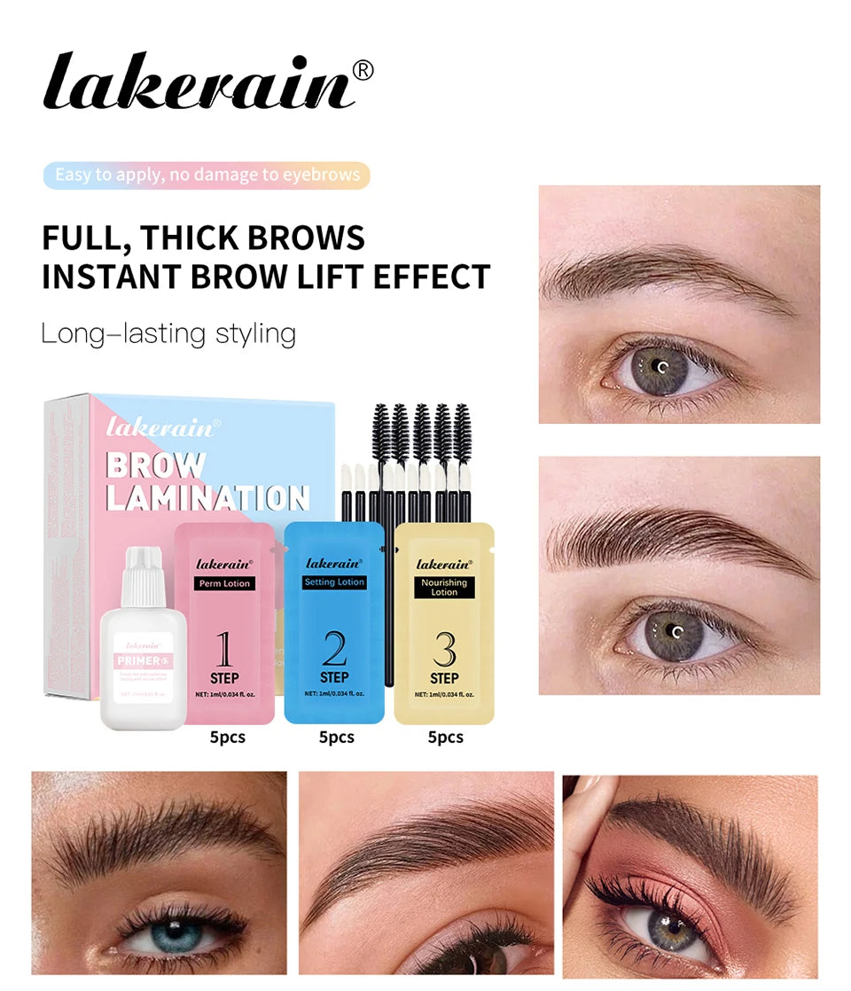 Professional Eyebrow Lamination and Shaping Kit