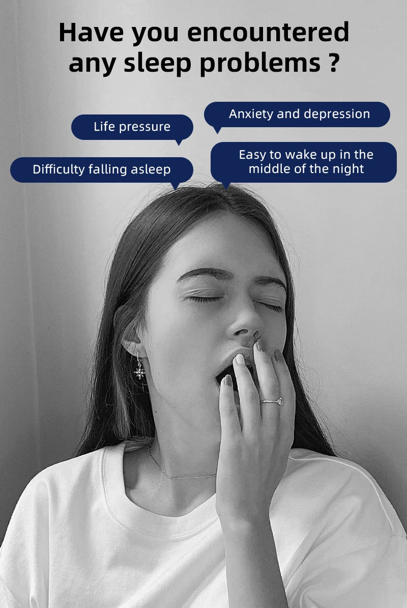 Microcurrent Handheld Sleep Aid Device for Anxiety and Insomnia
