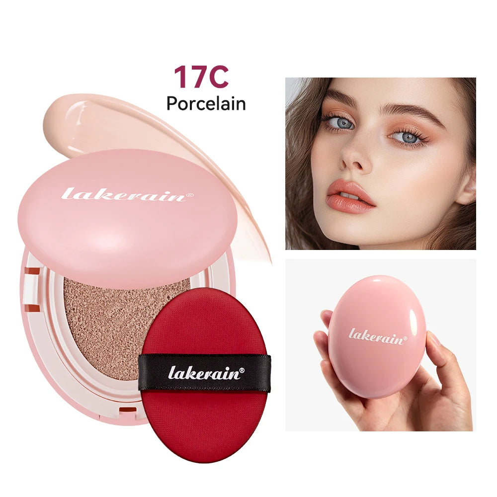 Waterproof Full Coverage Cushion Foundation with Sun Protection