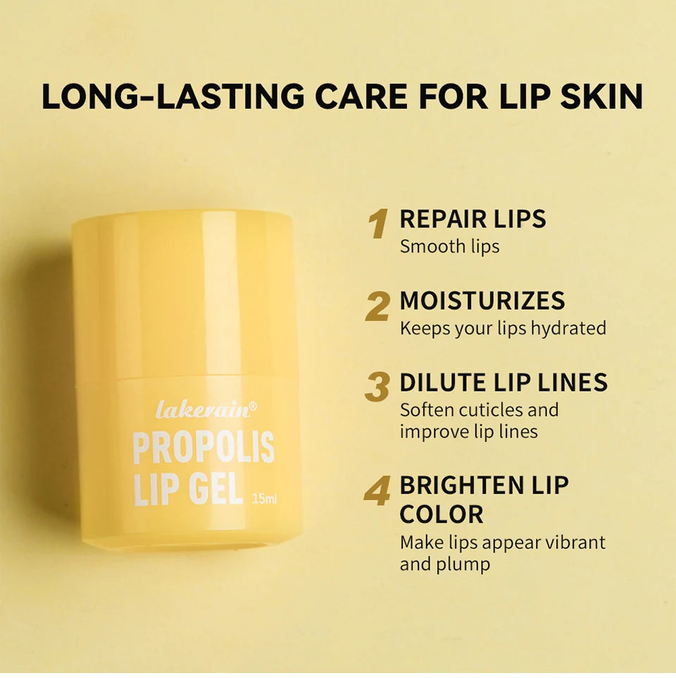Propolis Hydrating Lip Gel for Repair and Moisturizing