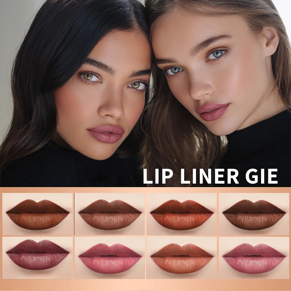 Waterproof Sculpting Ballpoint Felt Tip Lip Liner Stain