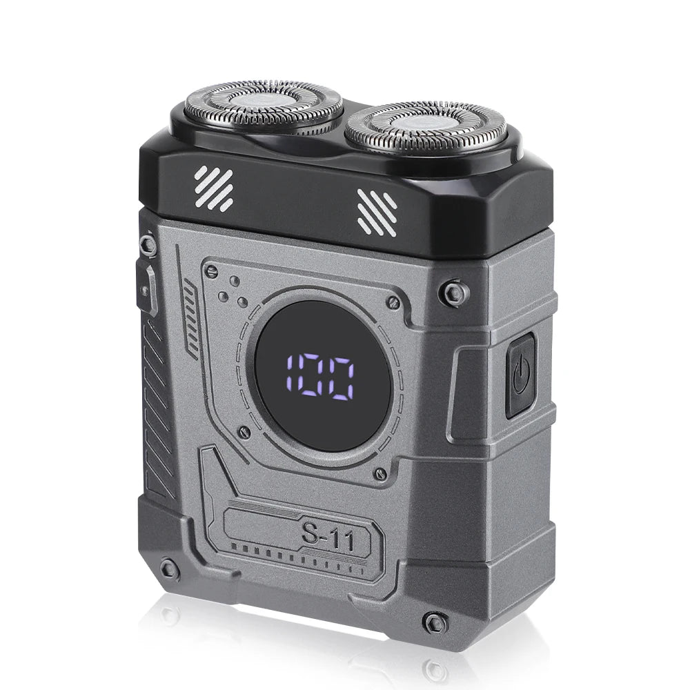 Portable Mini Electric Shaver with Digital Display - 31