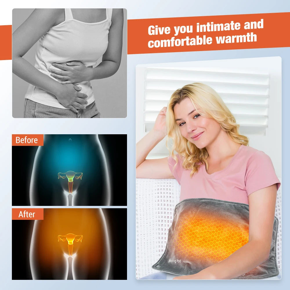 USB Graphene Heated Hand Warmer and Body Heating Pad
