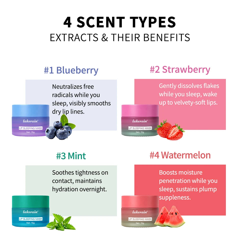 Dual-Color Hydrating Lip Sleeping Mask for Dry Lips - 11