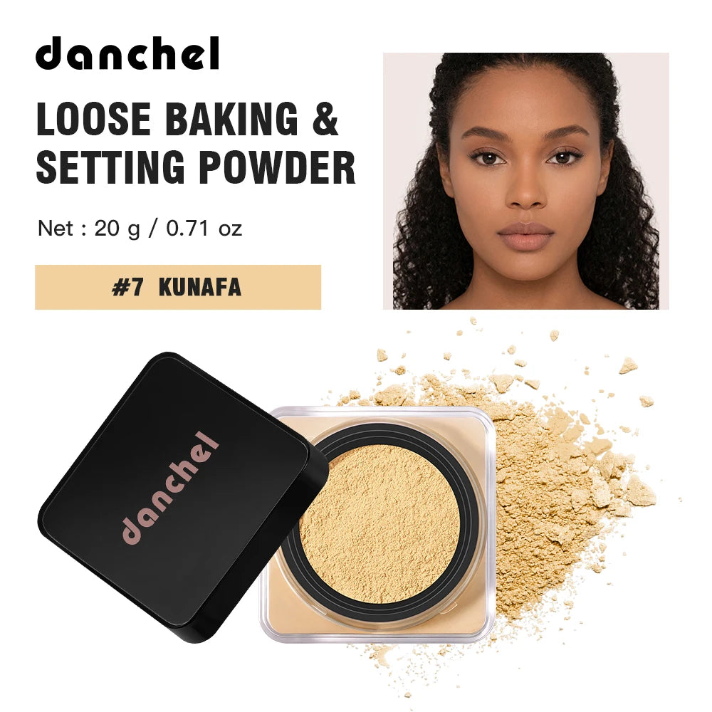 Matte Loose Baking and Setting Powder for Oil Control