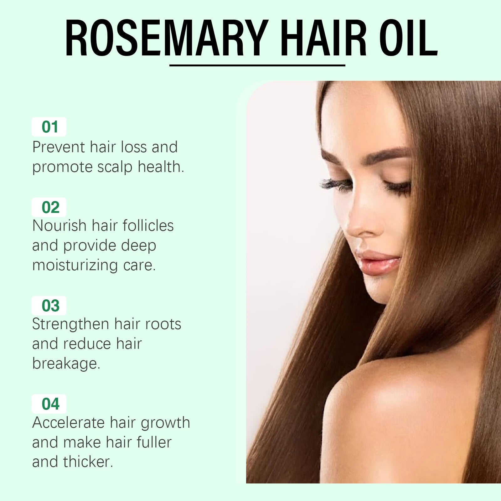 Rosemary Hair Growth Oil for Scalp and Thinning Hair - 9