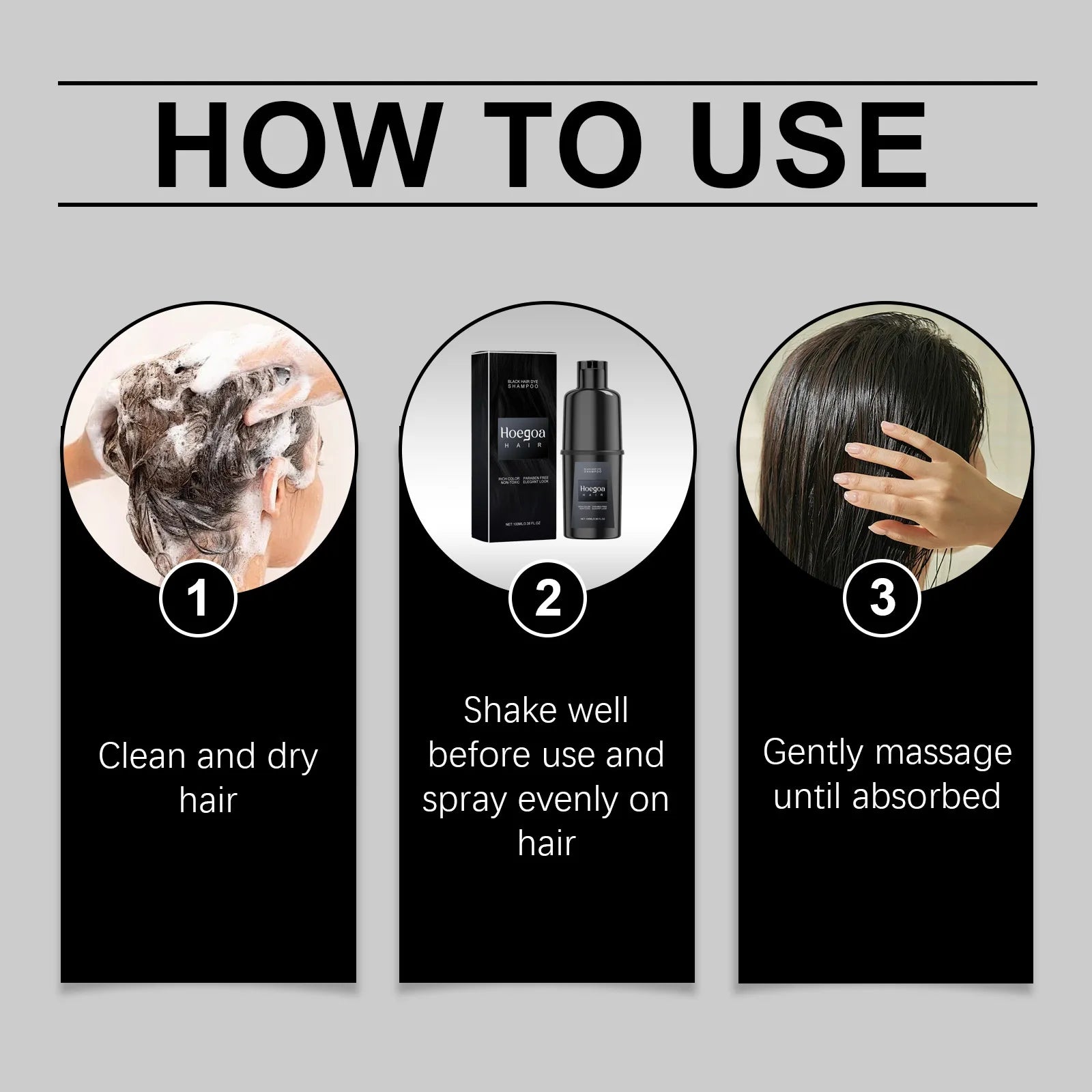 Instant Nourishing Hair Color Shampoo - 15