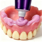Silicone Denture Adhesive Cushion for Daily Stabilization