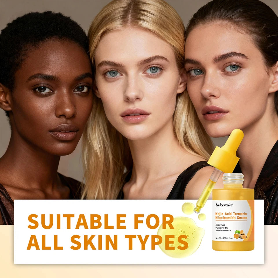 Kojic Acid and Turmeric Brightening Face Serum