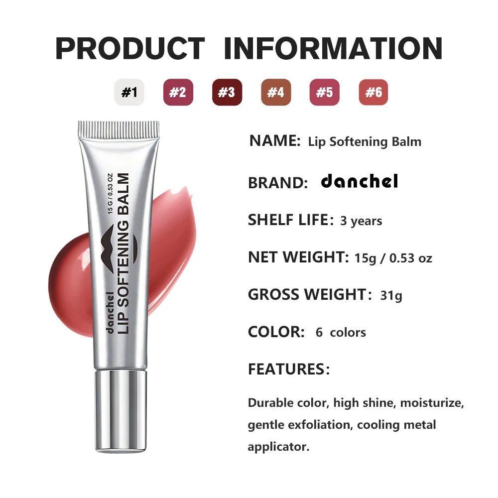 Hydrating Tinted Lip Balm for Dry Chapped Lips