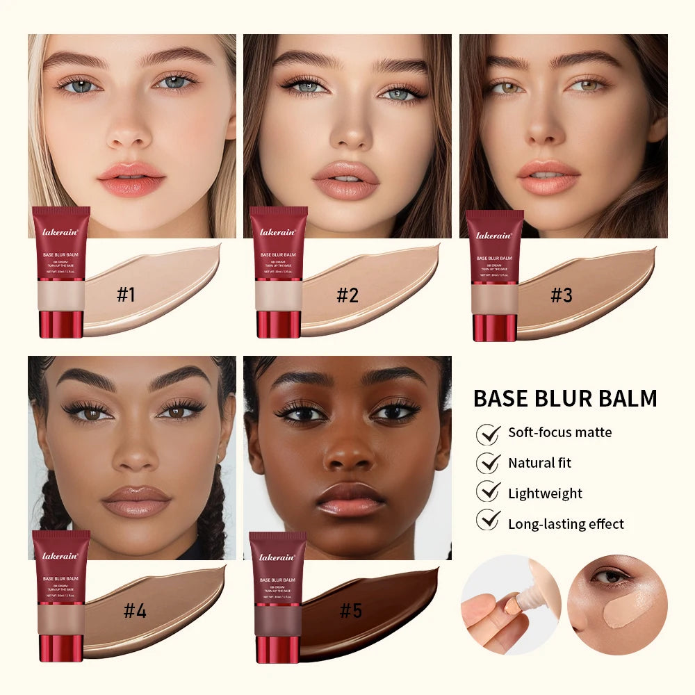Matte Finish Pore-Blurring Liquid Foundation