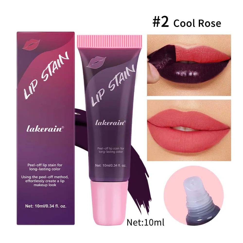 Waterproof Peel-Off Matte Lip Stain Tint