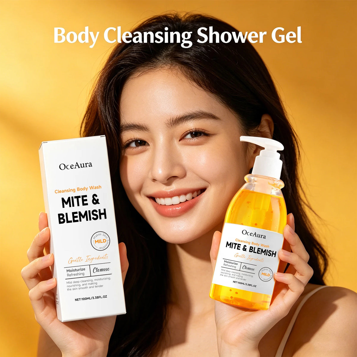 Anti-Mite and Acne Control Cleansing Body Wash