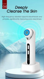 3-in-1 LED Photon Eye Facial Massager for Puffiness and Dark Circles
