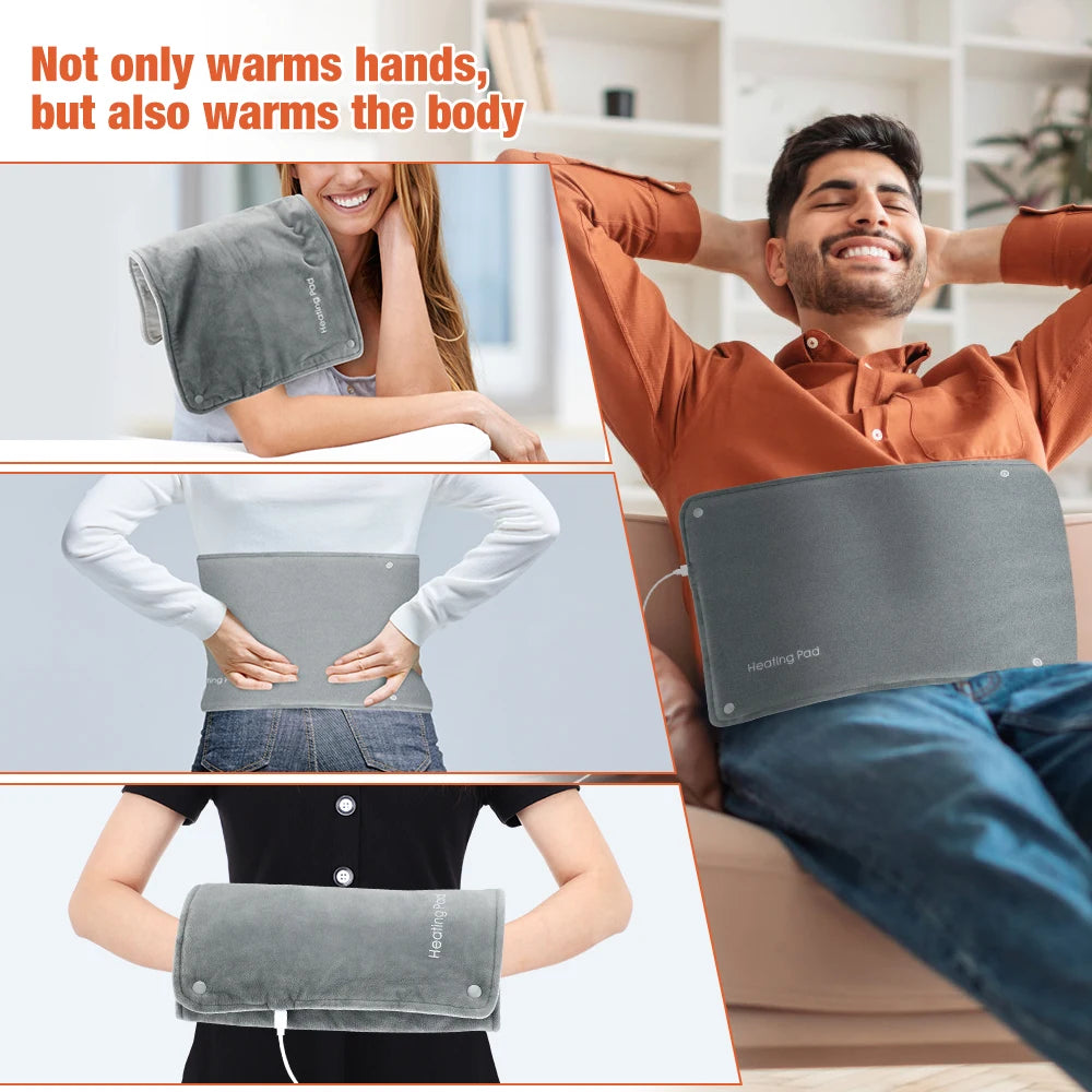 USB Graphene Heated Hand Warmer and Body Heating Pad
