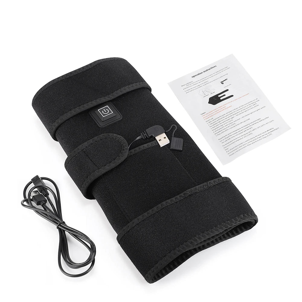Red Light Therapy Heated Knee Brace with 3 Heat Settings