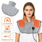 USB Electric Heated Shoulder and Neck Heating Pad