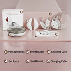 Red Light Microcurrent Under-Eye Massager for Dark Circles