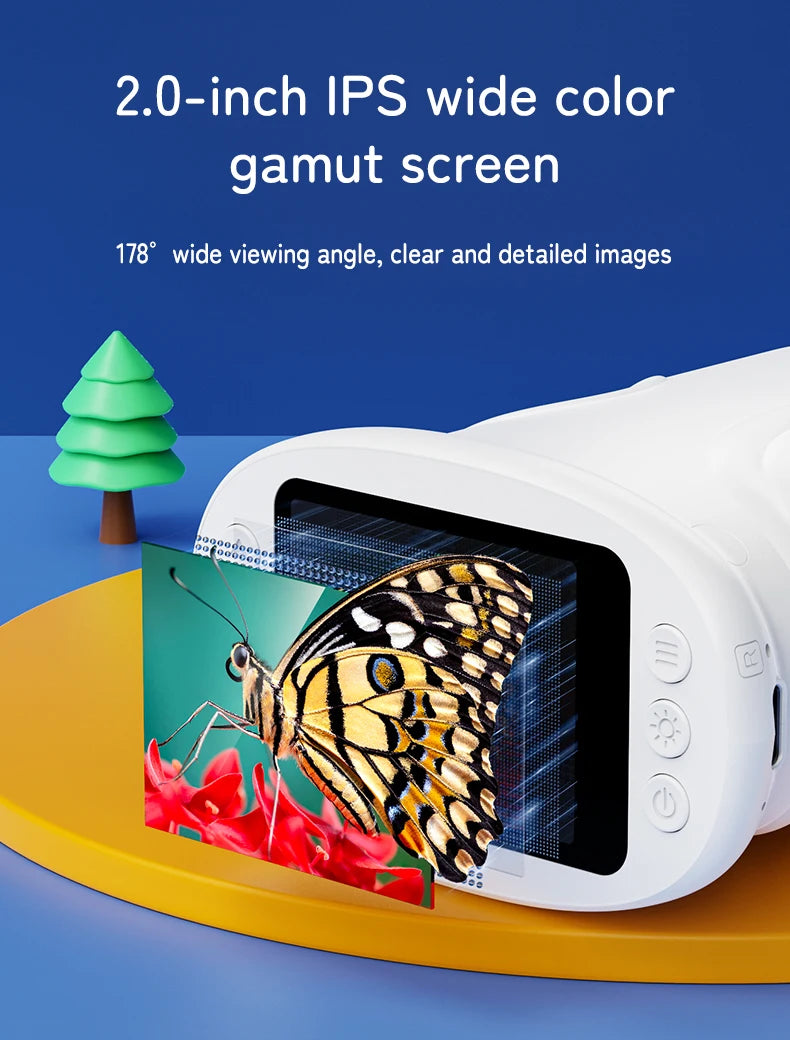 Portable Digital Handheld Microscope for Kids - 9