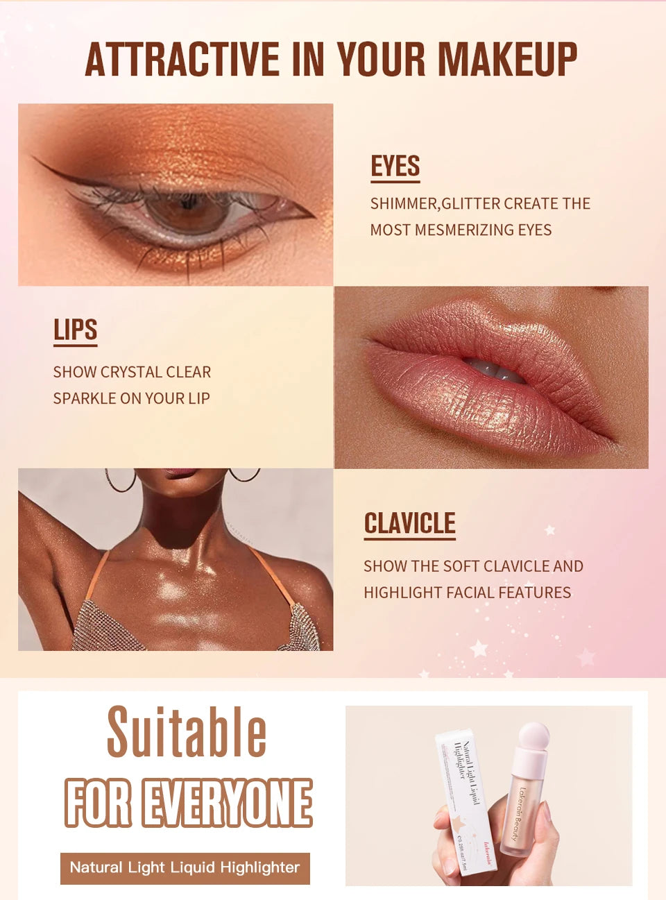 Liquid Illuminator Highlighter for Face and Body