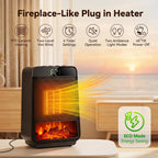 Portable PTC Ceramic Desktop Heater with Timer and Digital Display