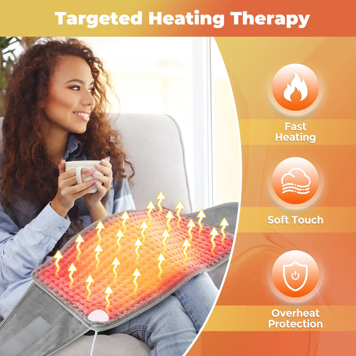 Electric Heating Waist and Back Comfort Wrap