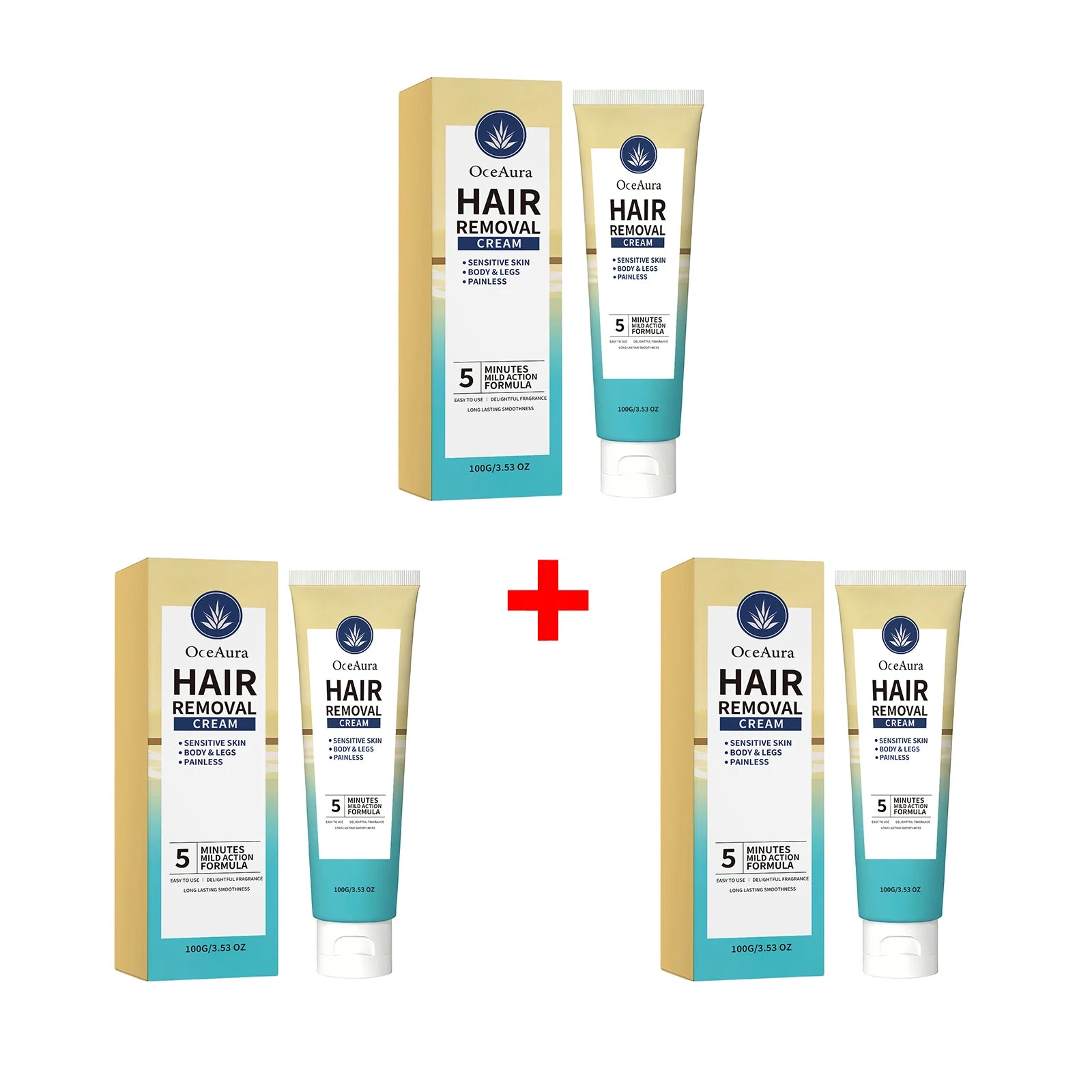 Painless Hair Removal Cream for Body and Sensitive Skin - 15