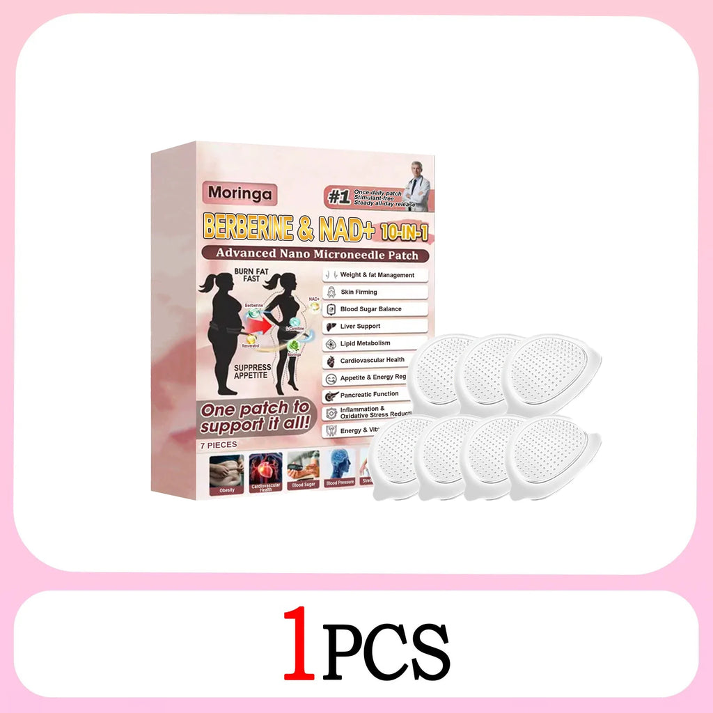 10-in-1 Advanced Nano Microneedle Herbal Weight Management Patches