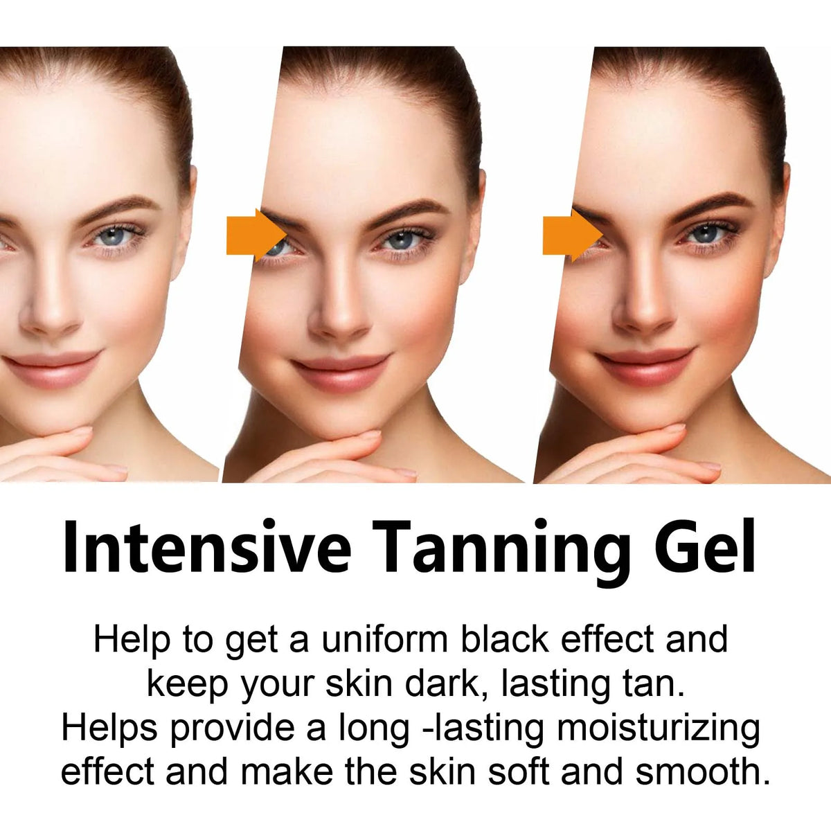 Intensive Self-Tanning Gel for Deep Sun-Kissed Skin
