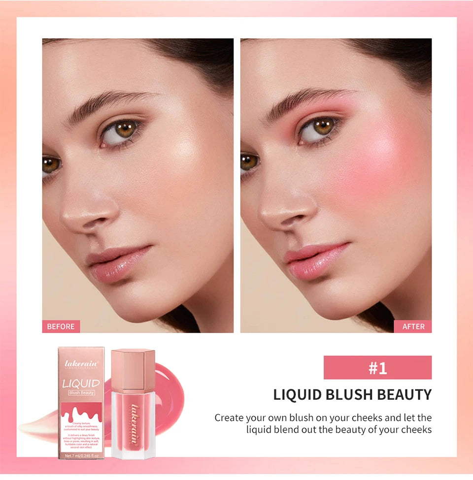 Waterproof Matte Liquid Face Blush