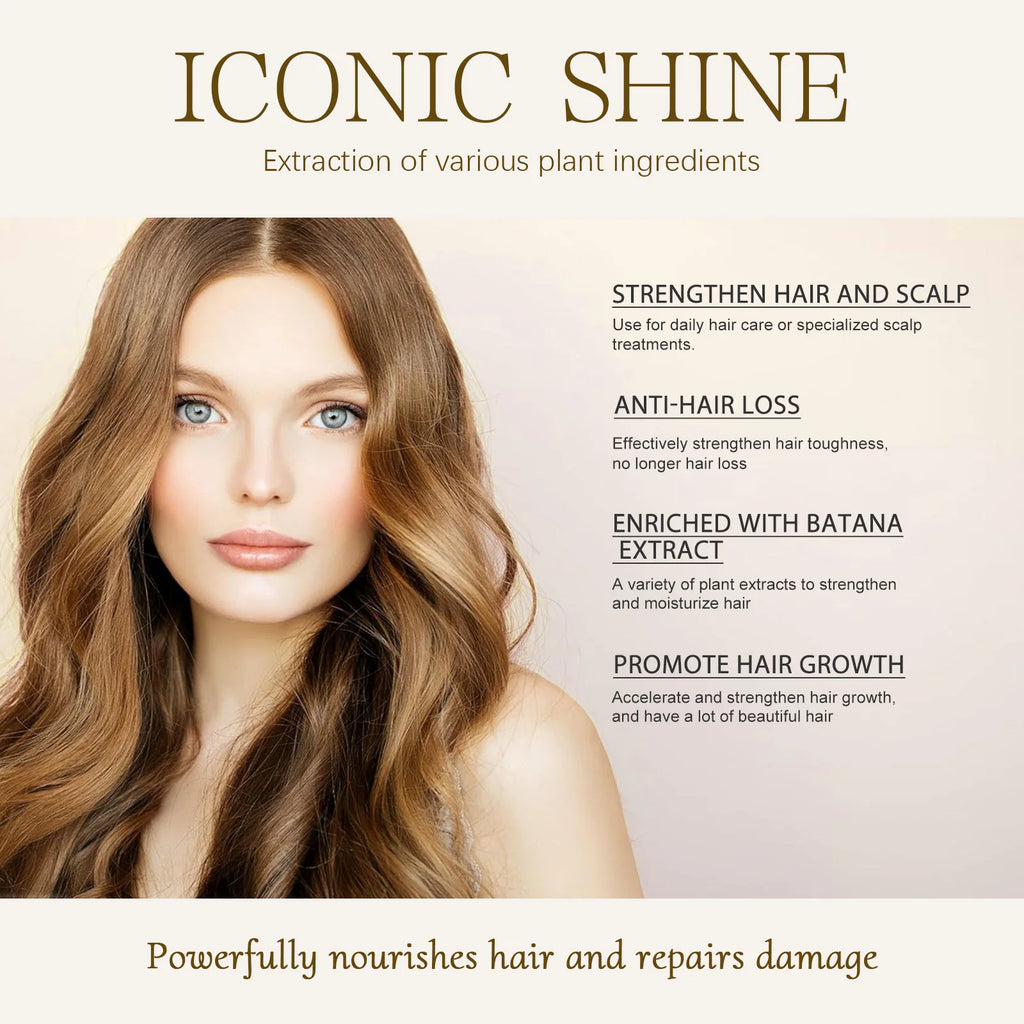 Batana Oil Hair Mask for Damage Repair and Split Ends