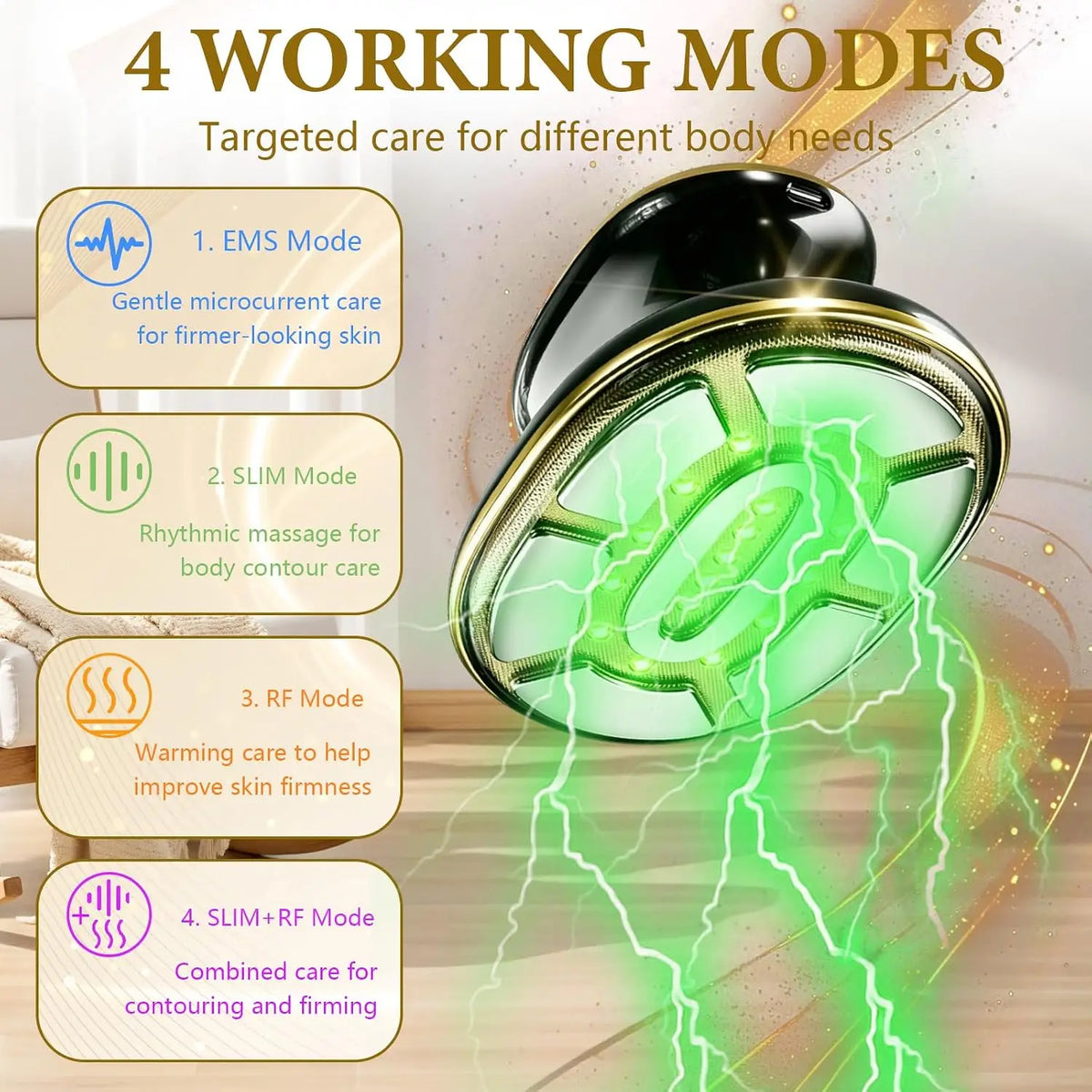 4-in-1 Cellulite Removal and Body Sculpting Massager
